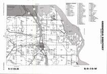 Greenfield Township, Wabasha, Kellogg, Robinson Lake, Peterson Lake, Directory Map, Wabasha County 2007